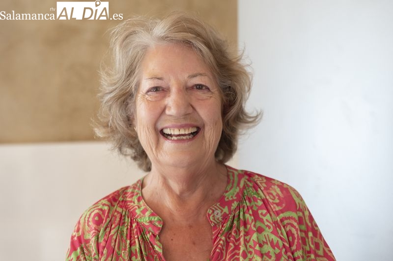 El renacer del arte en Valverdón con el regreso al pueblo de la creadora Amelia García