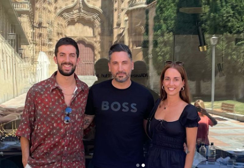 David Broncano y Sivia Alonso, de turismo en Salamanca 