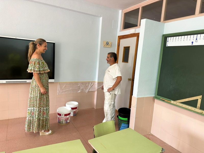 Finalizan el acondicionamiento de los centros educativos de Santa Marta de cara al nuevo curso