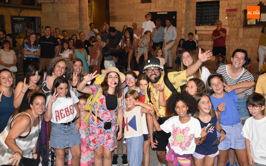 Popy Vegas y Sergio Olvidado se acercan de nuevo a Siega Verde sin salir del centro de Ciudad Rodrigo