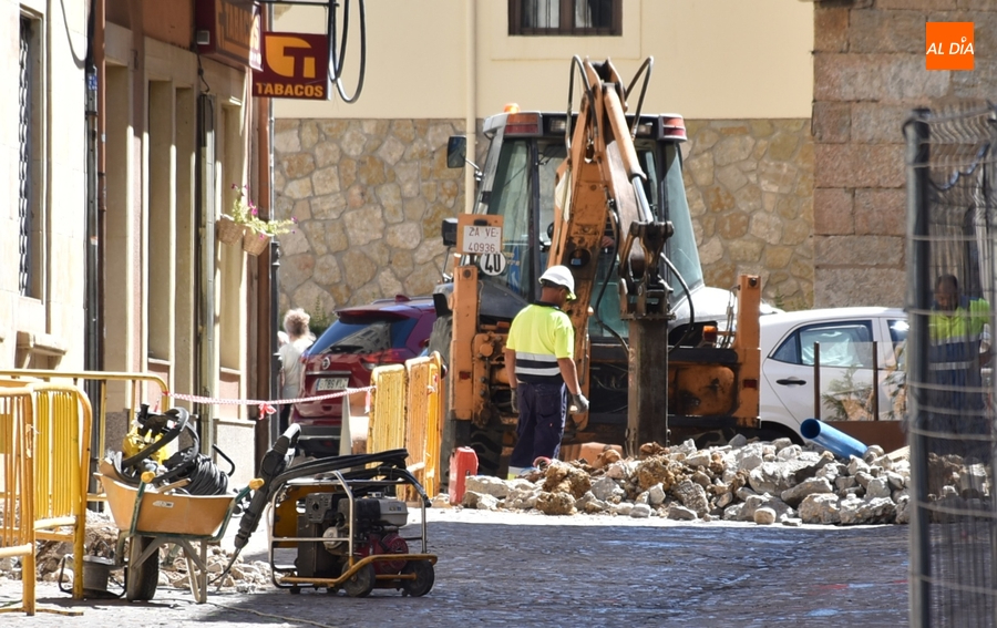 Registrado un incidente nada más empezar a picar la superficie de la Rúa del Sol