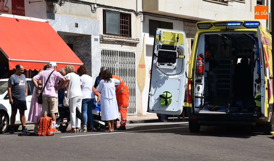Atropellada una mujer en una de las vías de servicio de la Avenida de Salamanca