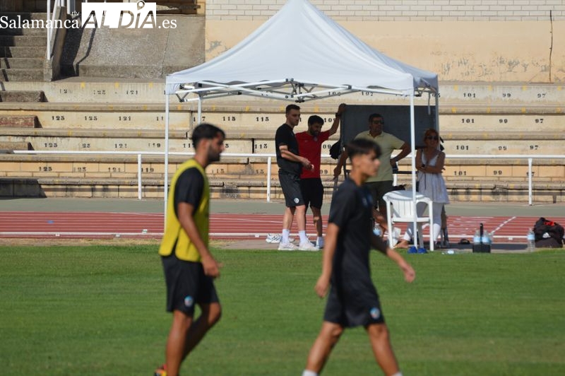 Fassani sigue sin entrenar con el Salamanca UDS y estará dos semanas más de baja