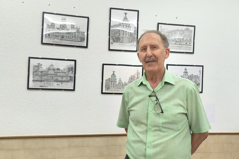 Aldeaseca inaugura la exposición ‘Arte en Tinta’ de Adrián Gonzalez