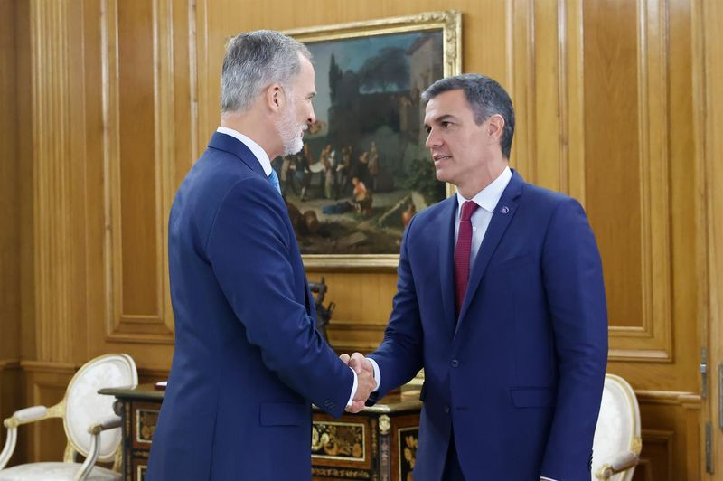 Pedro Sánchez se ofrece al Rey para ir a la investidura