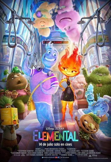 El Cine Juventud proyecta desde el jueves lo nuevo de Pixar, ‘Elemental’, y ‘Oppenheimer’