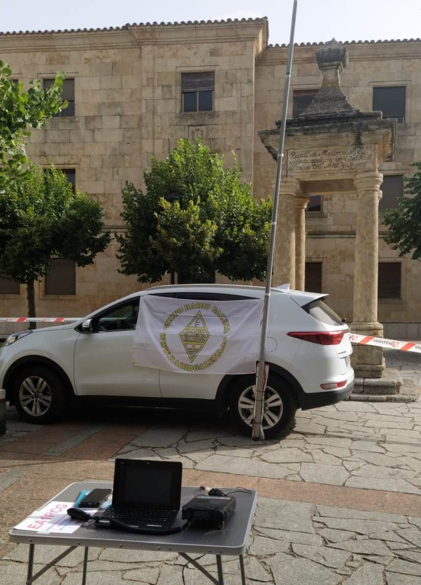 Radio Galena realiza una emisión desde Ciudad Rodrigo