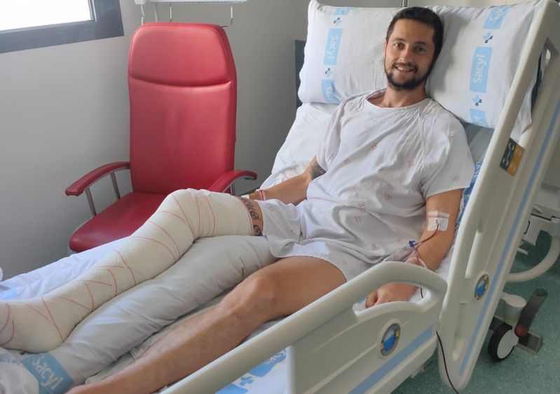 Espi, operado este domingo, evoluciona favorablemente en el Hospital Universitario de Salamanca