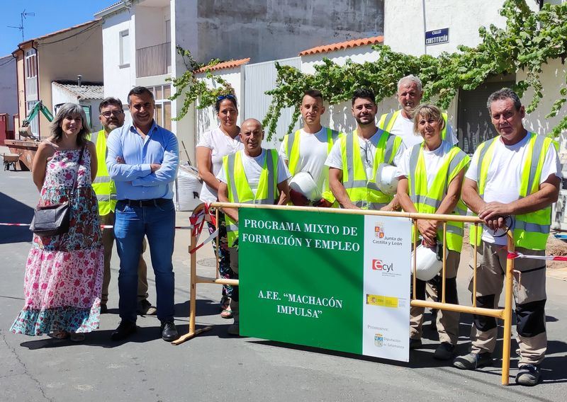 El Cabaco y Machacón facilitan la formación laboral de 18 personas