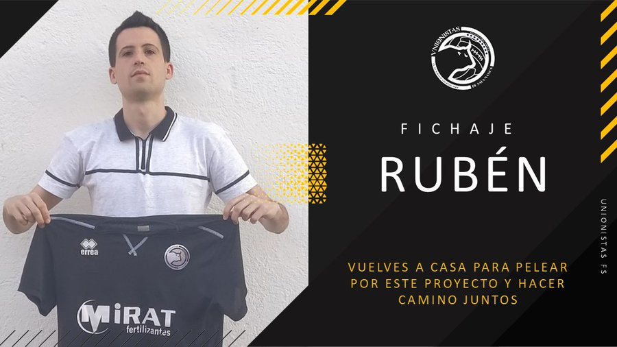 El portero Rubén vuelve a Unionistas FS