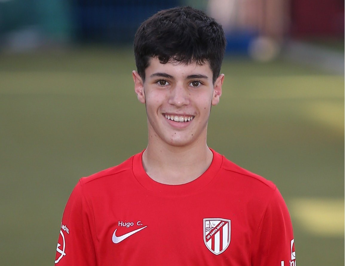 El salmantino Hugo Calvo recibe la llamada de la selección española sub17