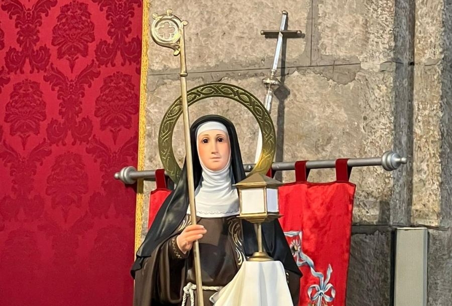 San Andrés honrará el viernes a Santa Clara con procesión incluida