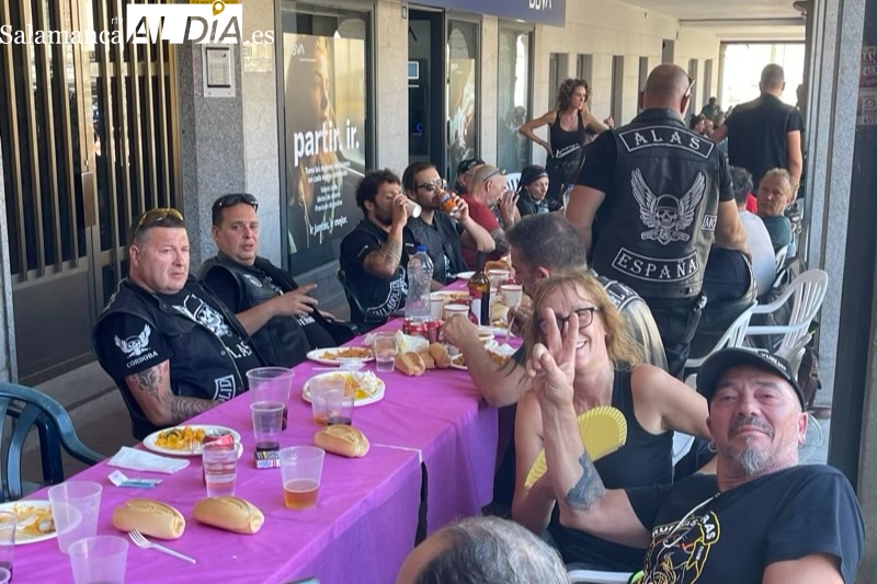Masiva respuesta motera a la VII Biker Day Ciudad de Peñaranda