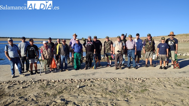 Buen ambiente y deportividad en el XII Encuentro de Pesca San Roque en Villarino