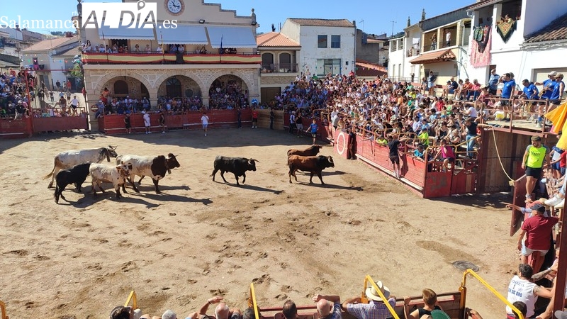 Supersónico encierro de Ignacio López Chaves en Villarino