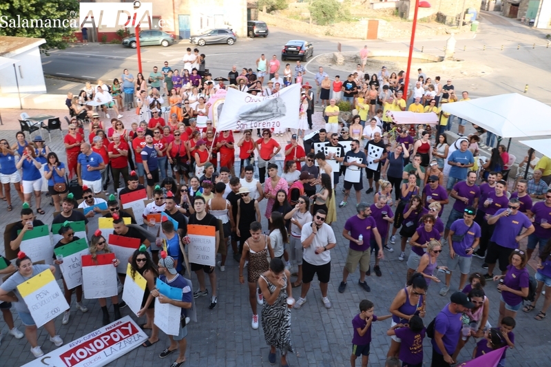 Las peñas cogen el timón en las fiestas de La Zarza de Pumareda