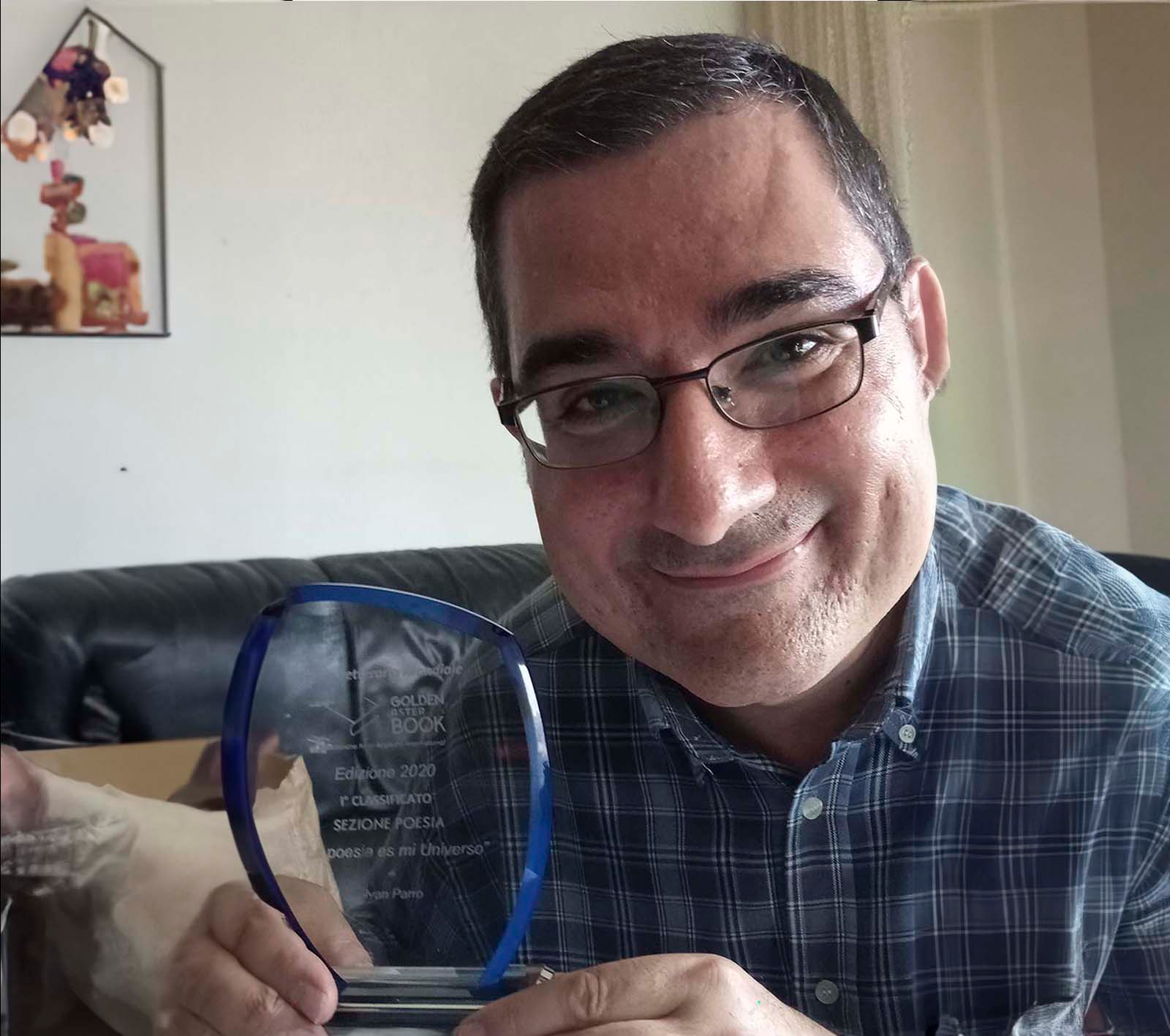 El escritor afincado en Béjar, Iván Parro, participa en un festival internacional de poesía 