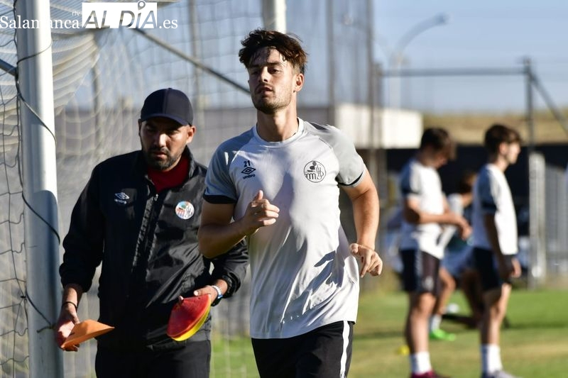 Jehu descarta a Fassani y Souley para el primer partido oficial de la temporada del Salamanca UDS