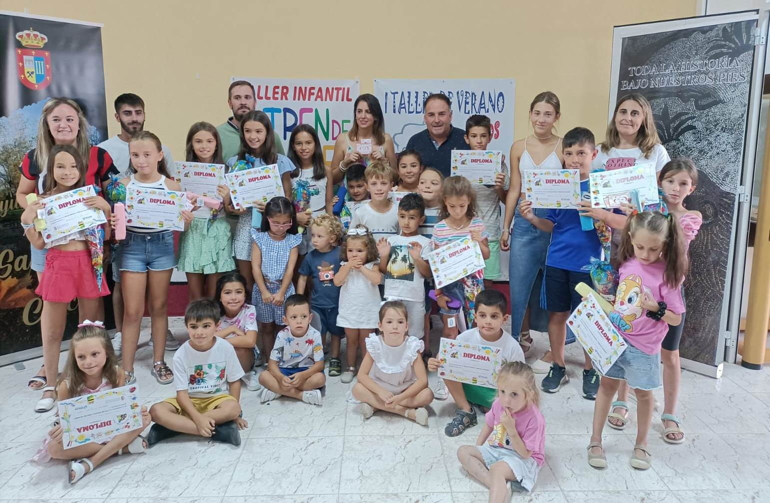 Clausurado el 12º Tren de Colores de Saelices, que ha tenido más de medio centenar de ‘pasajeros’