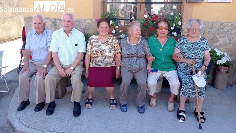 Fiesta de la familia Sevilla Moronta, la más longeva de Masueco