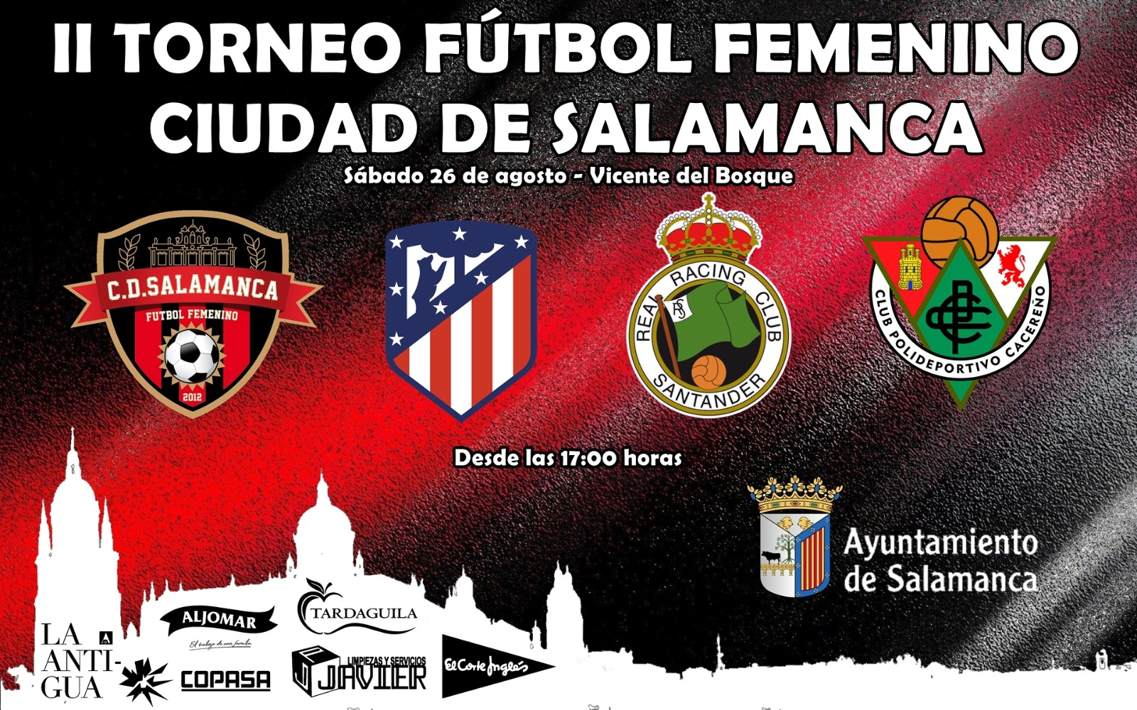 El Salamanca FF organiza el segundo torneo femenino Ciudad de Salamanca con el Atleti, el Racing y el Cacereño