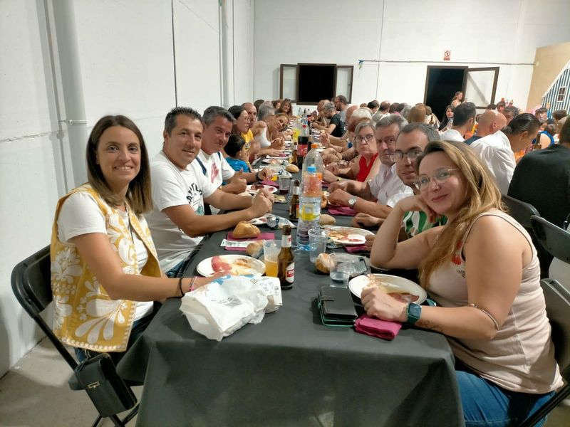 Buen ambiente en el inicio de las fiestas en Campo de Ledesma 