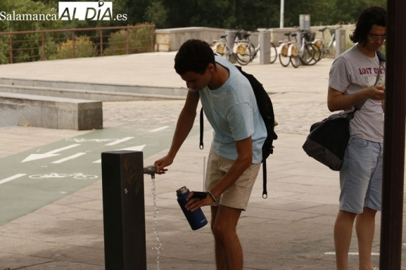 Salamanca se prepara para el intenso calor de los próximos días