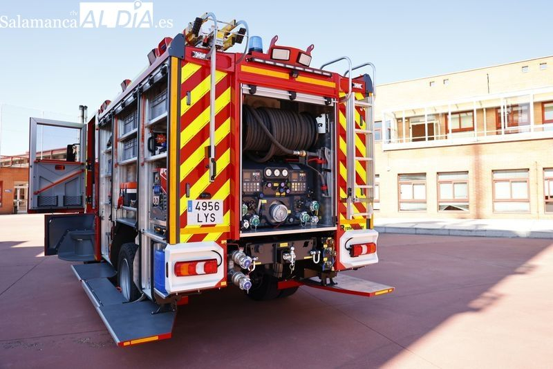 La Diputación de Salamanca ampliará en 49 funcionarios la plantilla del Servicio de Extinción de Incendios la provincia