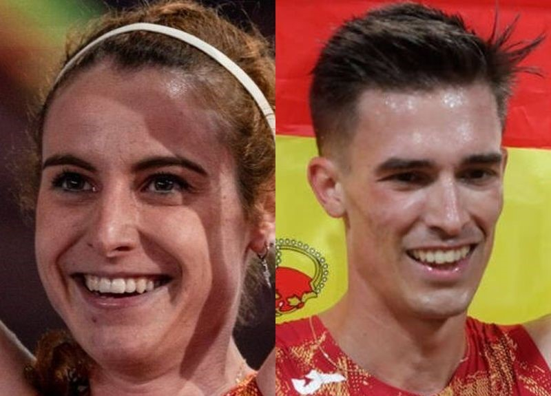 Los salmantinos Lorena Martín y Mario García Romo, de Las Pistas a un Mundial: Estar con los mejores del mundo ya es un logro
