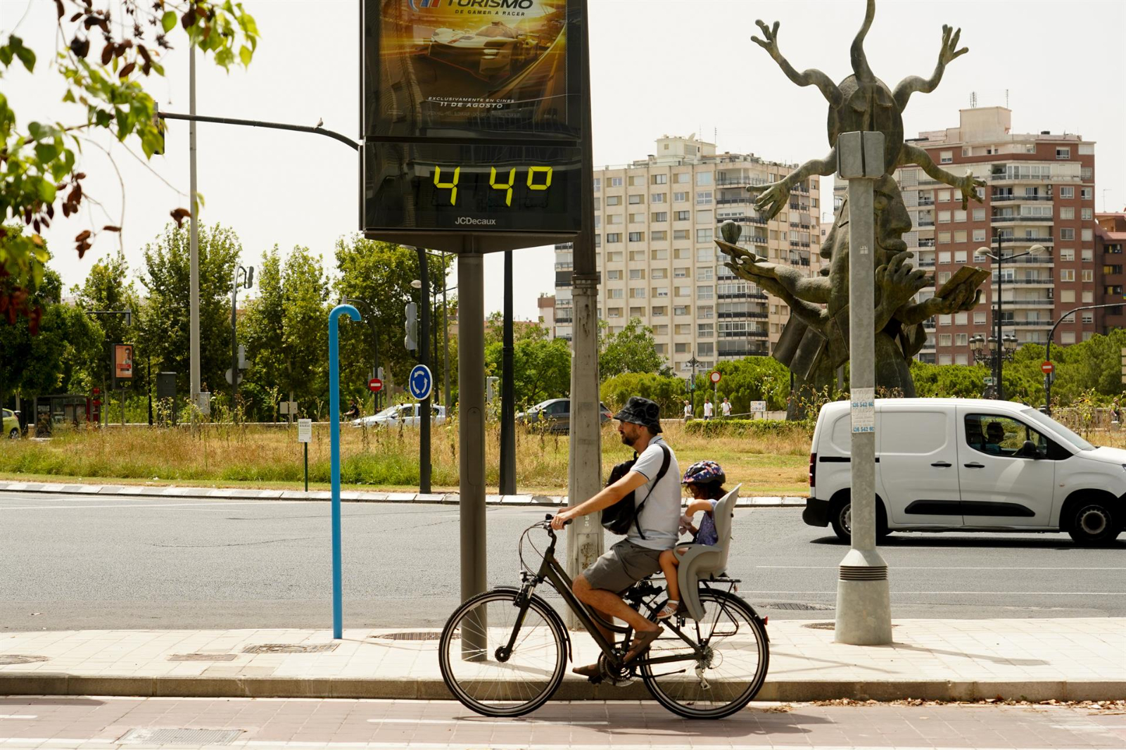 Este es el lugar de España en el que más calor ha hecho este jueves con casi 47 grados