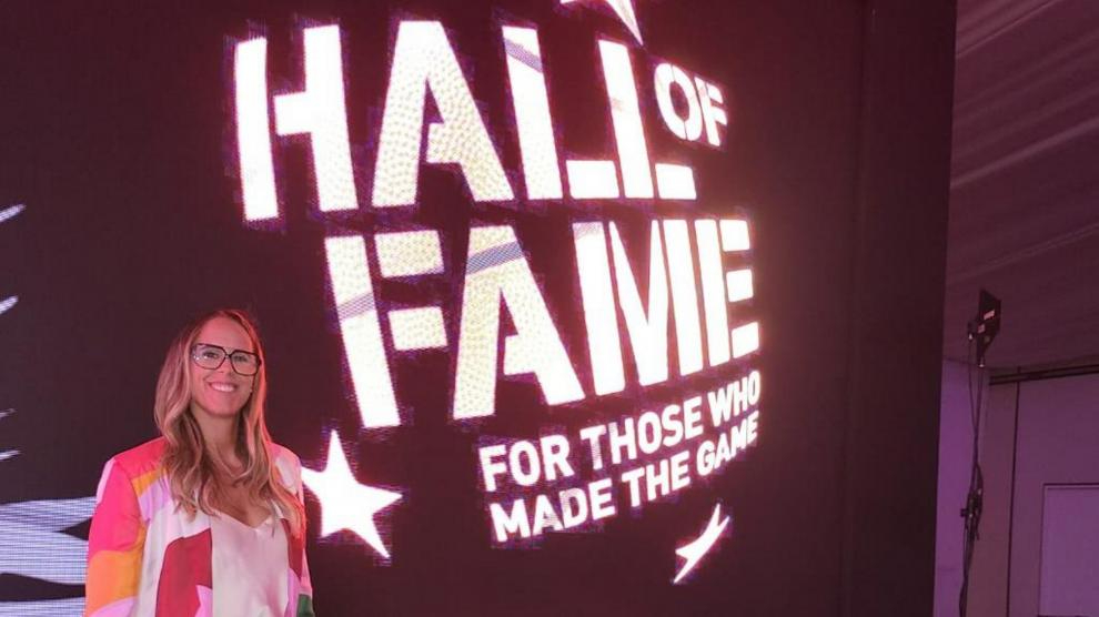 Amaya Valdemoro, ex del Perfumerías Avenida, ya luce en el Salón de la Fama de FIBA  