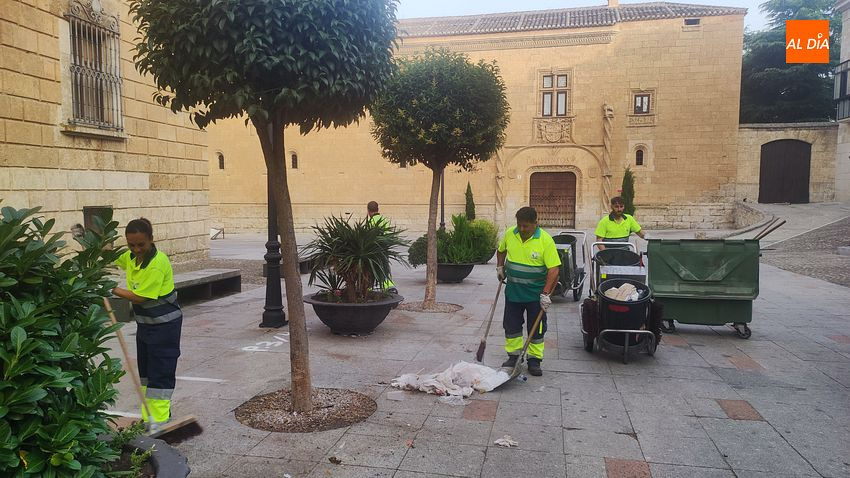 El Martes Mayor dejó entre 7 y 8 toneladas más de basura que un día normal