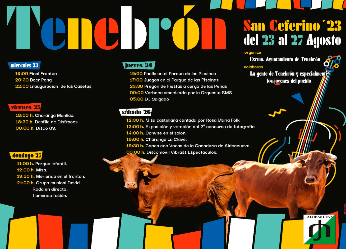 Programa fiestas de San Ceferino 23 Tenebrón