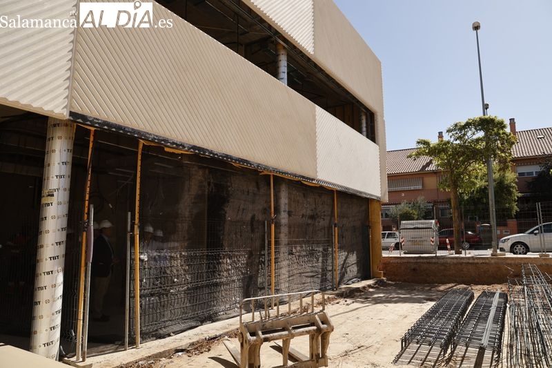 Así van las obras del nuevo centro municipal de Chamberí, que abrirá sus puertas en la primavera de 2024
