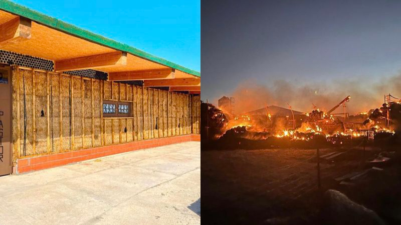 Piden ayuda para reconstruir el aula de la Escuela Santiago Uno destruida por un fuego en Gomecello