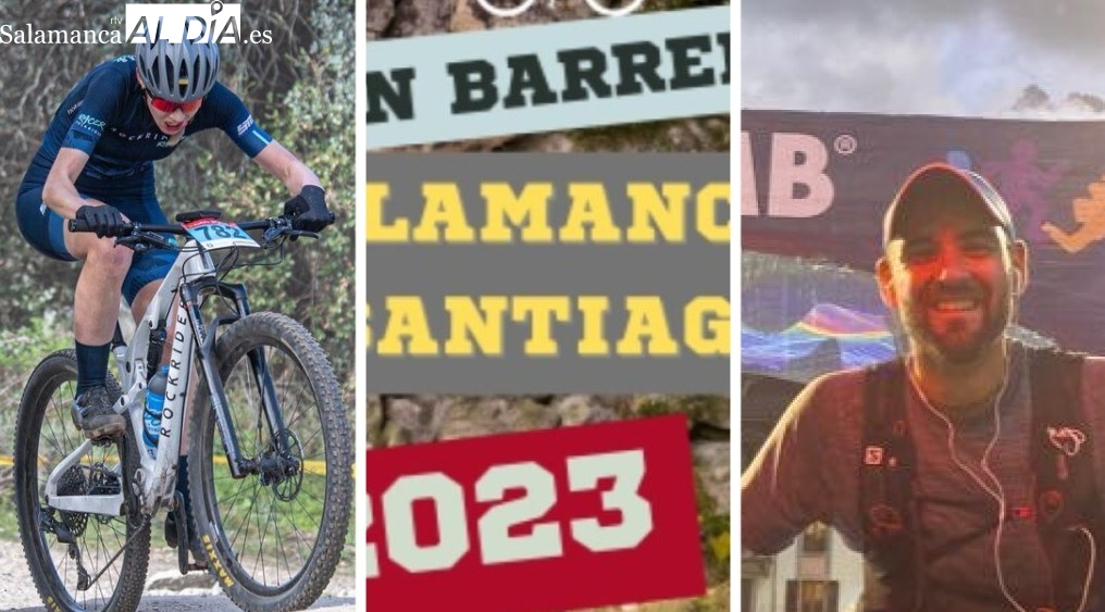 El emotivo reto de dos salmantinos de ir hasta Santiago de Compostela para recaudar fondos para la Fundación Sin Barreras