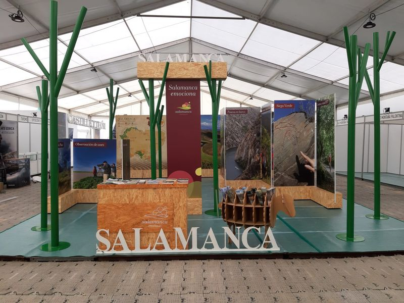 La provincia de Salamanca promociona su naturaleza en la Feria de Ecoturismo NATURCYL 