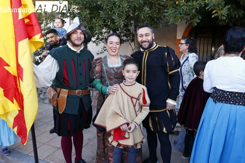 Los vecinos de Aldeatejada vuelven a viajar en el tiempo con sus X Vísperas Nupciales