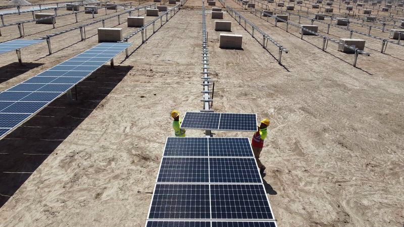 Iberdrola finaliza en Villarino la construcción de su primer proyecto fotovoltaico salmantino 
