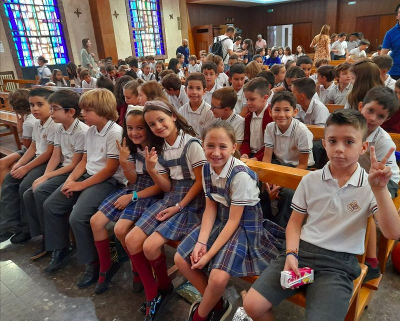 Inicio del curso en el colegio San Juan Bosco de Salamanca