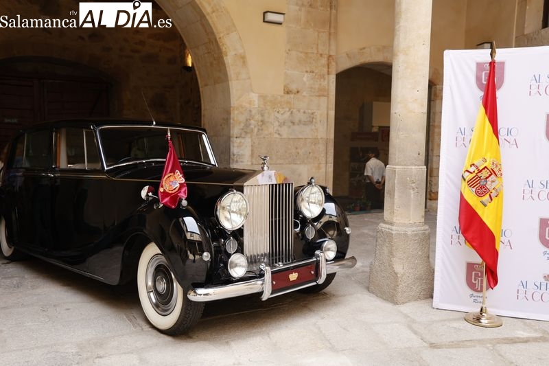 La Guardia Real despliega en Salamanca sus efectivos