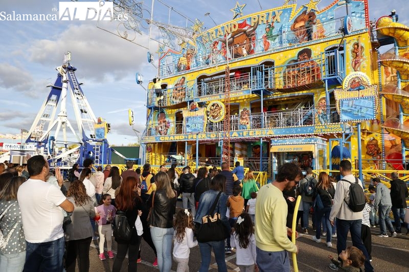 Gran ambiente en las atracciones de La Aldehuela