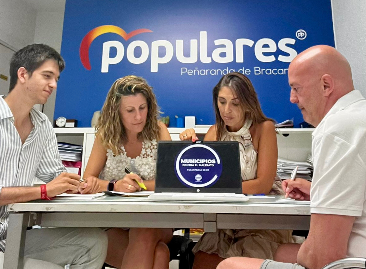 El Partido Popular llevará al próximo pleno la adhesión de Peñaranda como municipio contra el maltrato