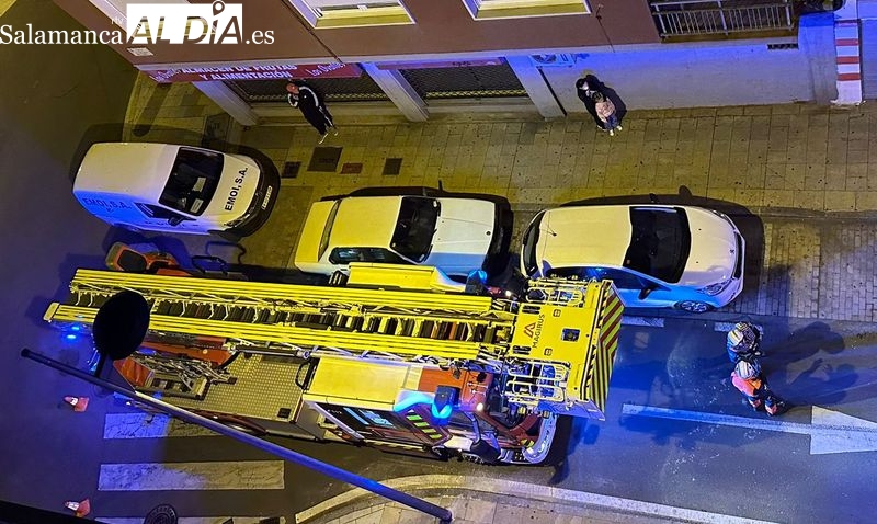 Bomberos movilizados en el barrio de Garrido por un supuesto escape de gas