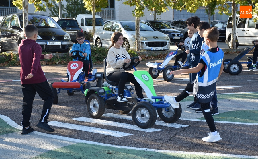 Unos karts protagonizan este año la Semana de la Movilidad en Ciudad Rodrigo