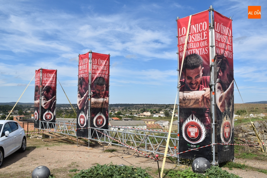 En marcha el despliegue de obstáculos por Ciudad Rodrigo para la Farinato Race