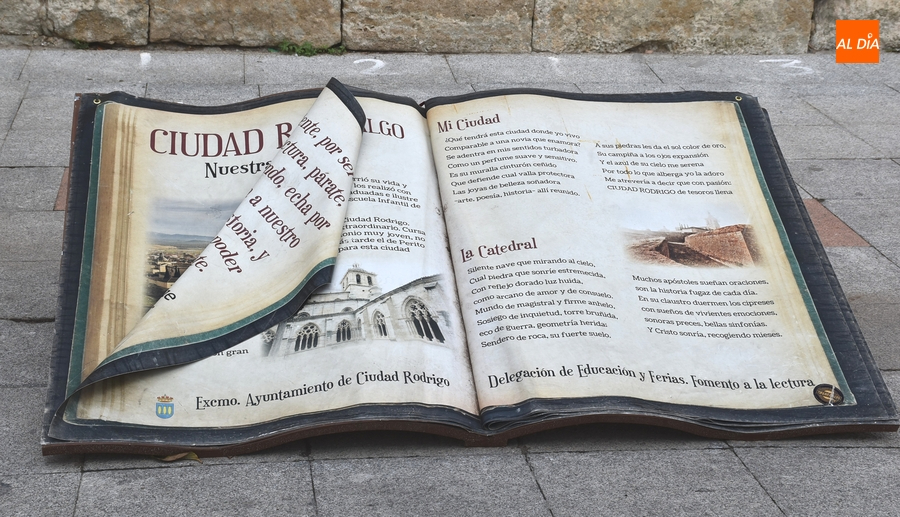 El ‘invierno’ llega a la Casa de la Cultura, cuyo entorno recupera el gran libro