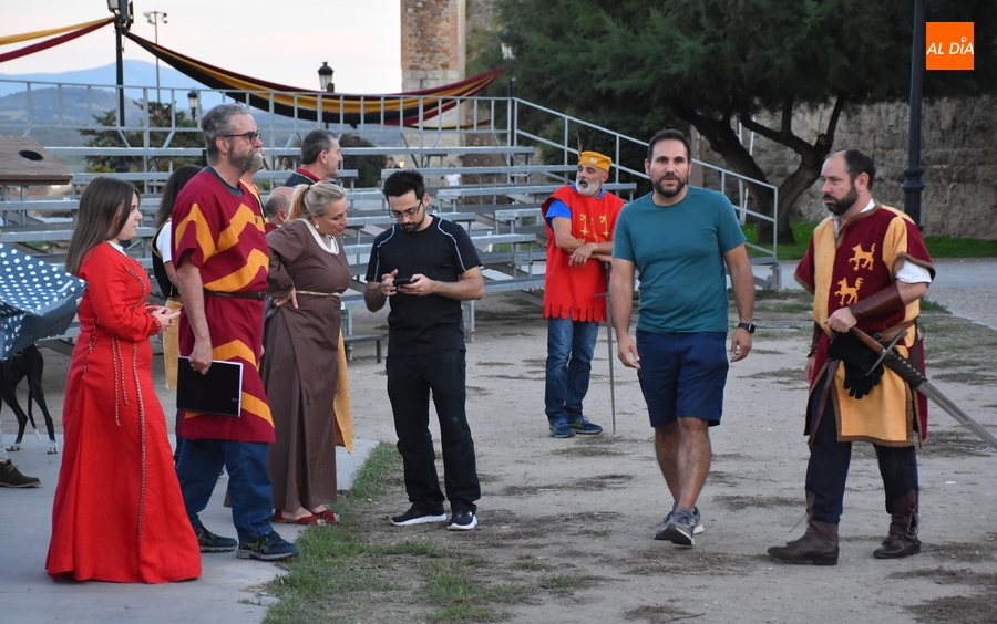 Rodericus ensaya por última vez la representación de ‘La Conjura de Ciudad Rodrigo’