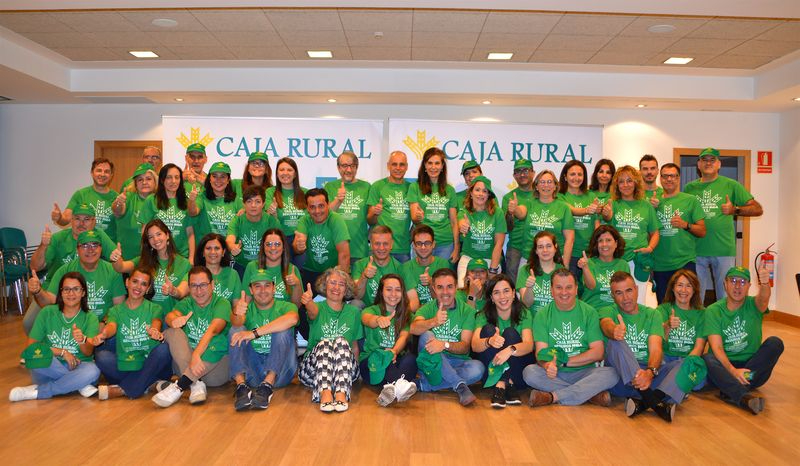 Caja Rural de Salamanca celebra su tradicional Día Solidario para ayudar al Banco de Alimentos 