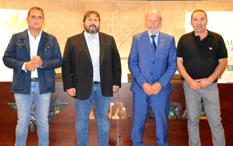 Caja Rural de Salamanca renueva sus acuerdos con ASAJA, COAG y UPA